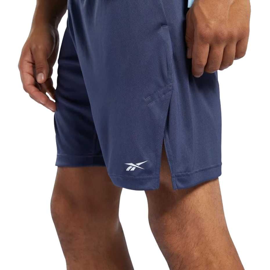 Spodenki męskie Reebok Workout Ready Commercial Knit Short granatoweXL