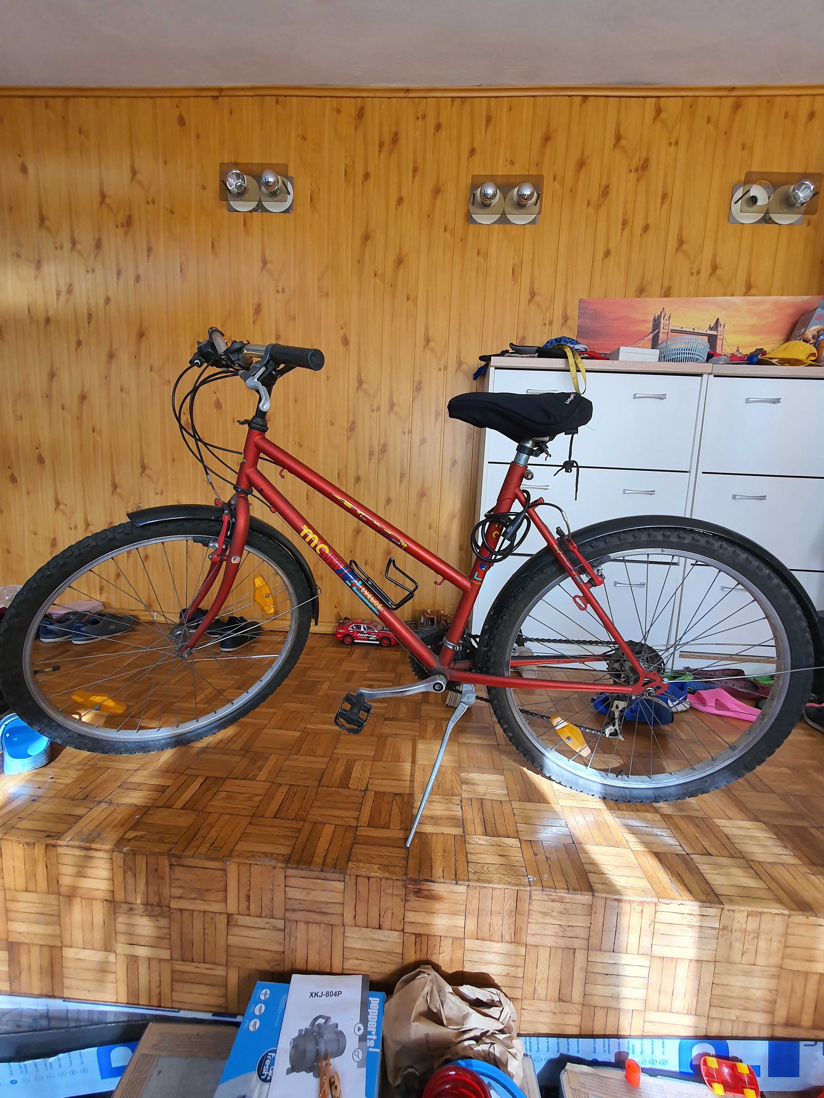 Damski rower miejski z przerzutkami