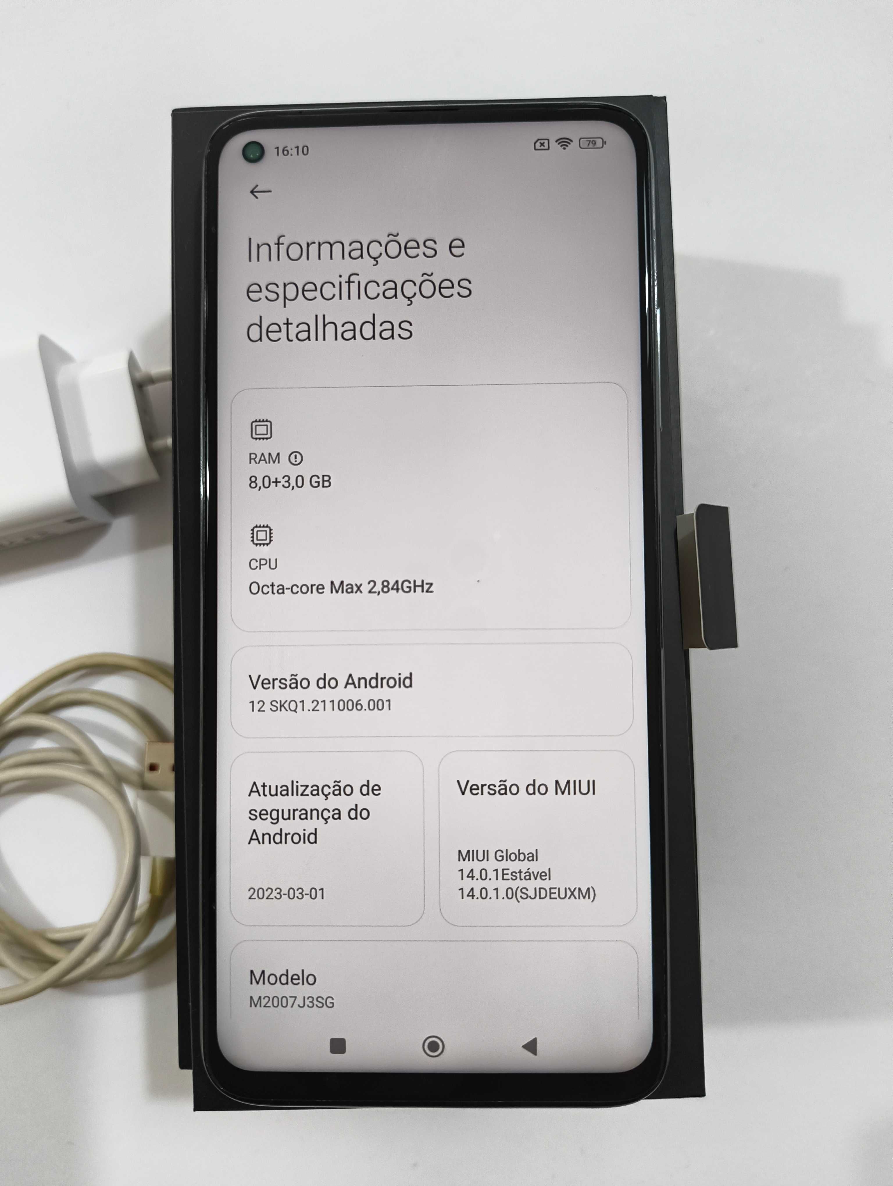 Xiaomi Mi 10T PRO 5G, 8GB RAM, 128GB ROM, Android 12, óptimo estado