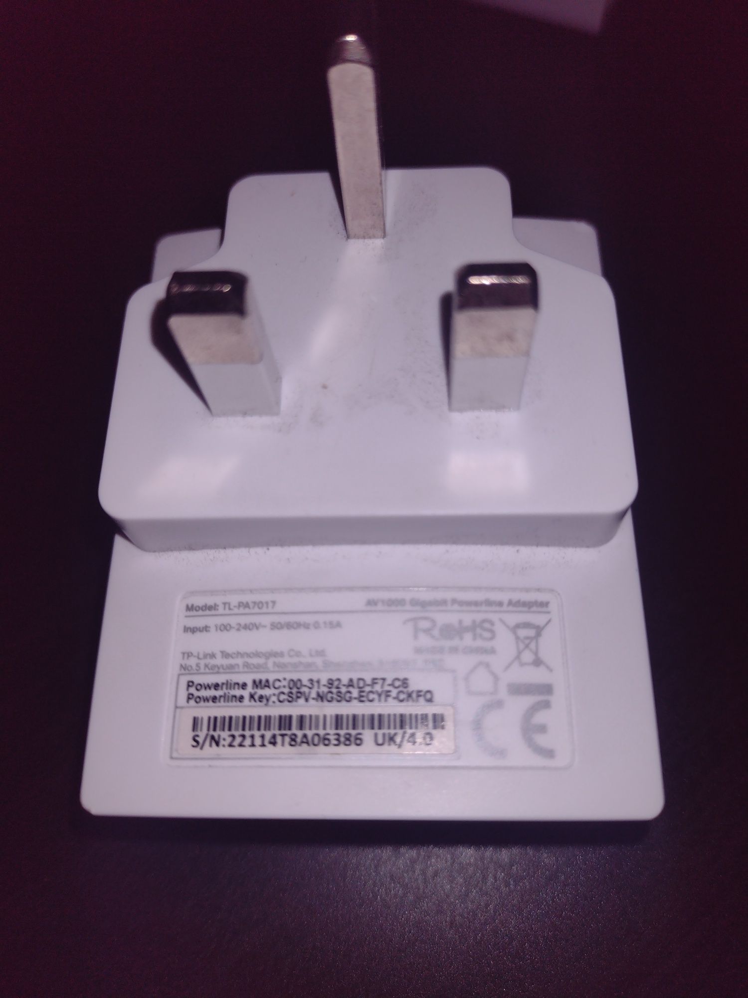 wzmacniacz wifi tp link AV 1000