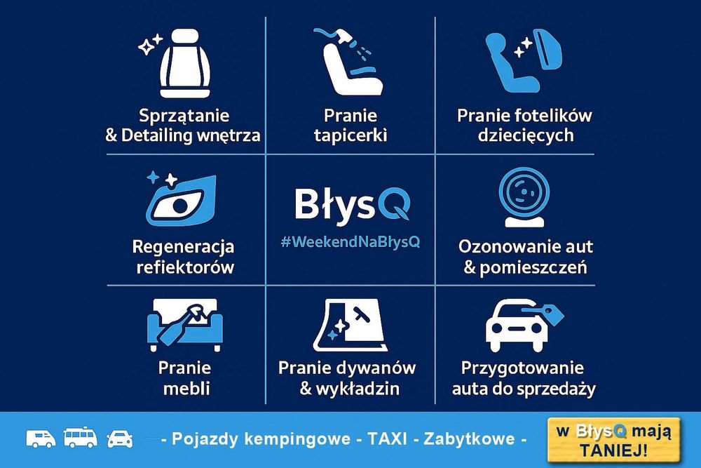 BłysQ - Renowacja lamp & Pranie tapicerek oraz mebli Ozonowanie