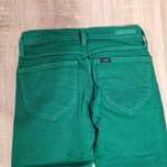 Zielone jeansy damskie LEE Jade 25/31