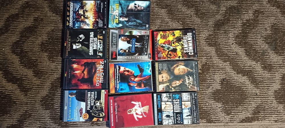 Sprzedam Filmy DVD widoczne na zdjęciach