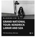 bilet na koncert Kendrick Lamar Warszawa