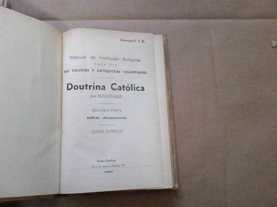 Doutrina Católica - Três partes / volumes