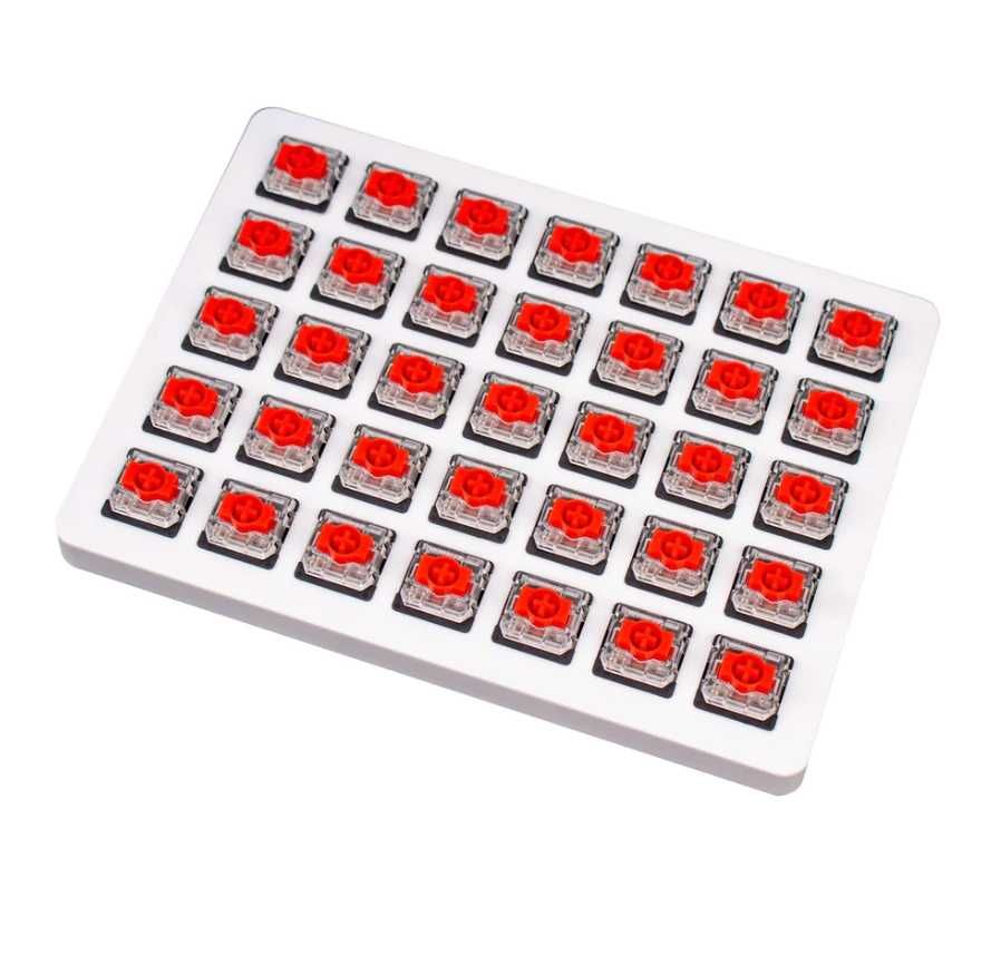110x Gateron RED V2.0 mechanical switch low profile teclado mecânico
