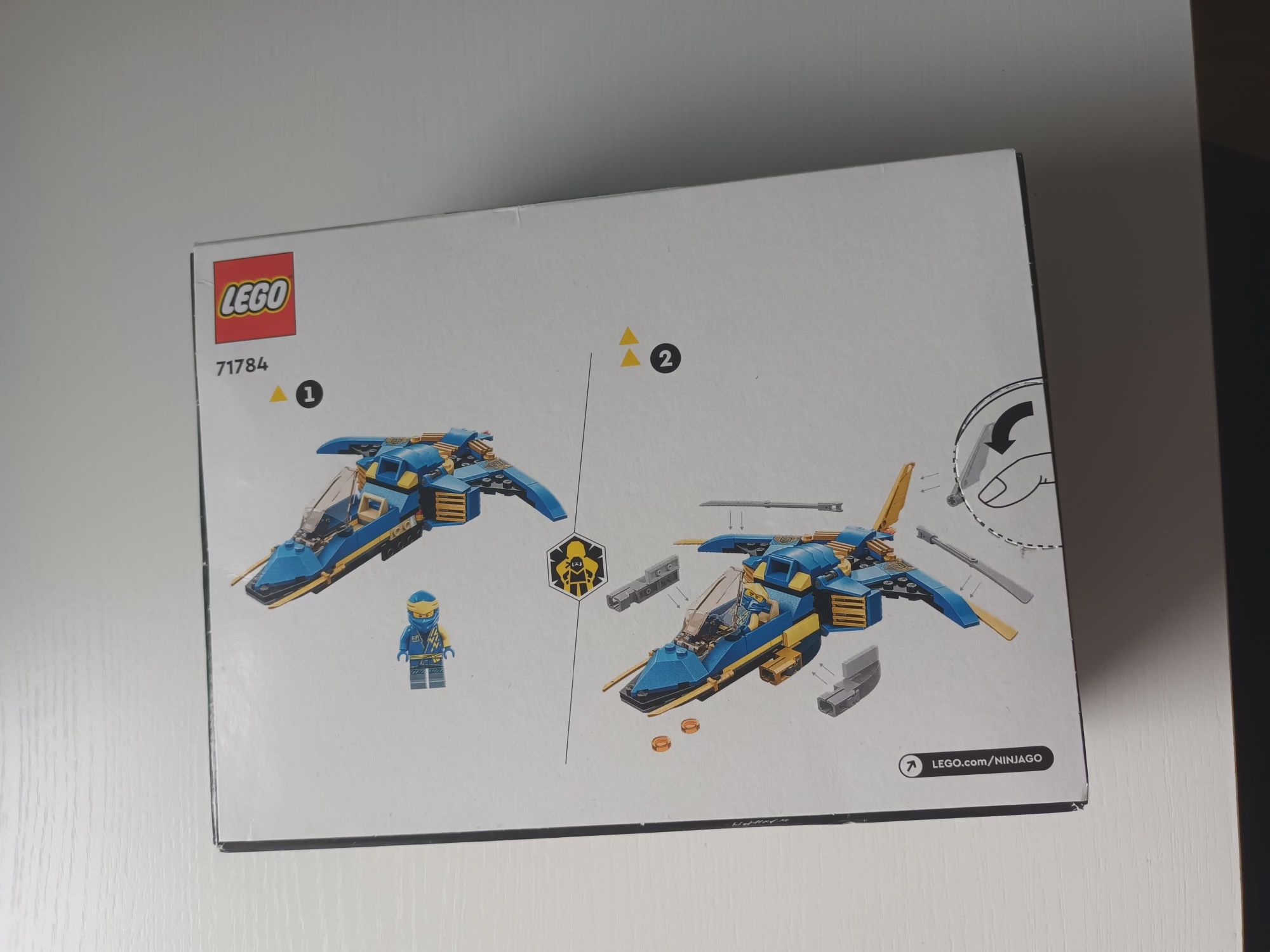 Lego Ninjago Odrzutowiec ponaddźwiękowy Jay'a EVO