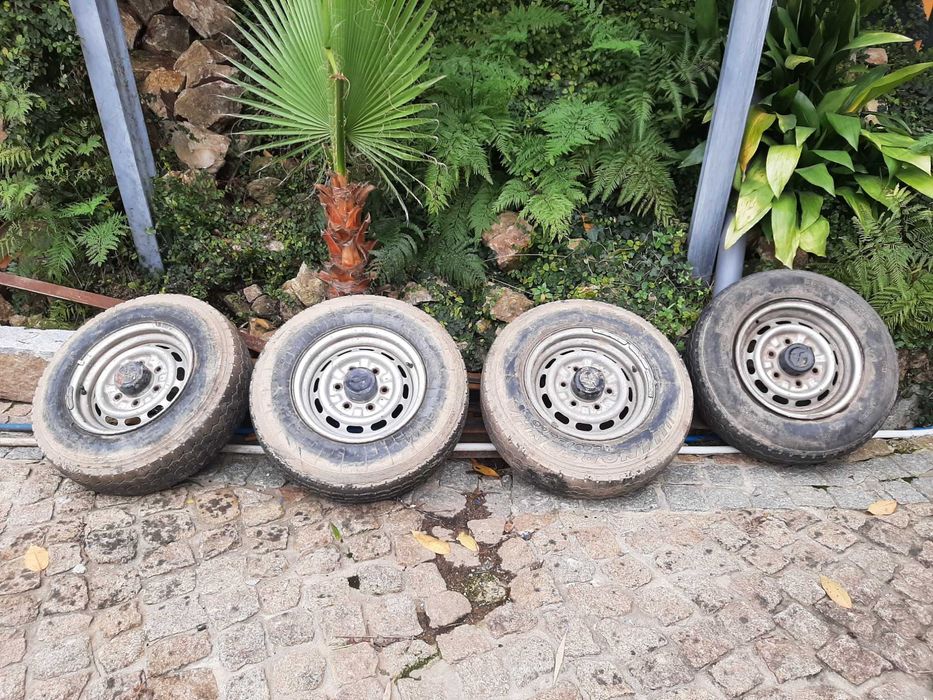 Jantes 14 com pneus