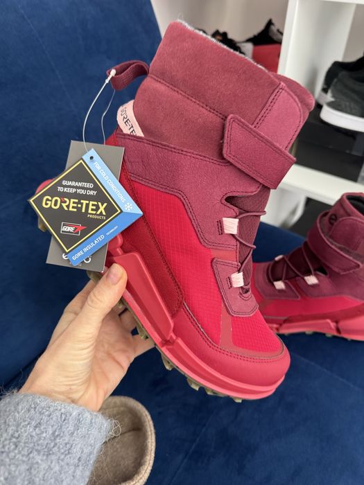 Зимові черевики ecco biom k2 gore tex 711212 / розмір 35 оригінал