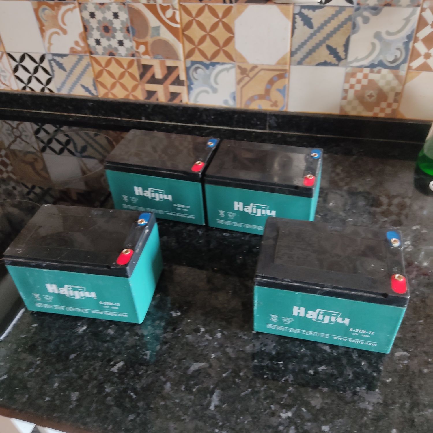 4 Baterias 12v 12ah
