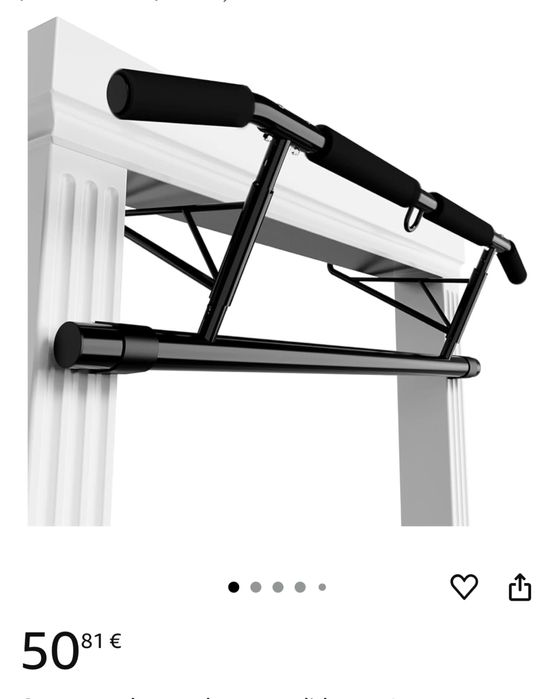 Barra de elevações pull ups