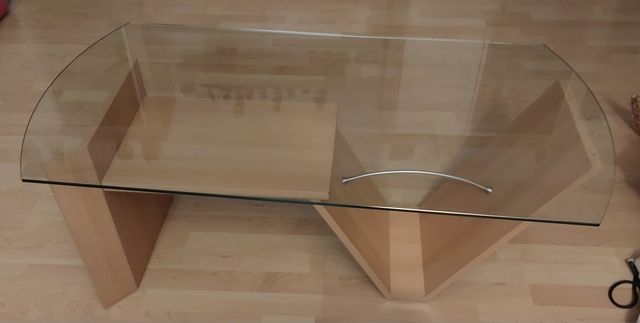 Stół kawowy szkło hartowane