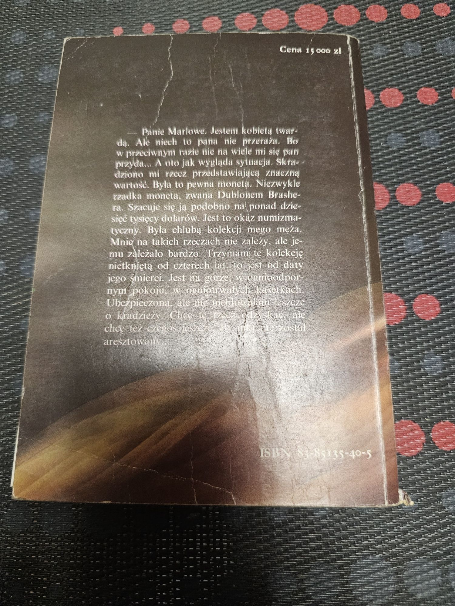 Książka wysokie okno Raymond Chandler