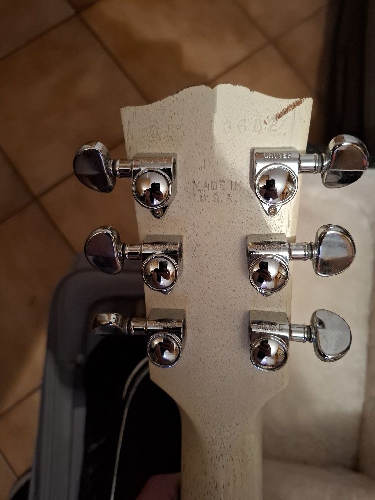 Gibson SG White Mirror Jazz z limitowanej wersji