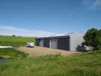 Hala stalowa magazyn blaszany 14x35x5m490m2