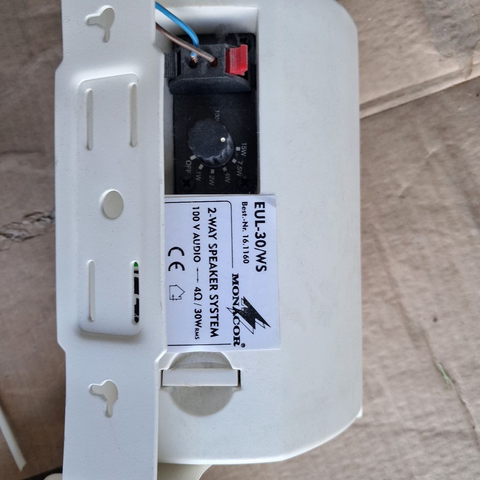 EUL-30/WS - 5 głośników 100 V -