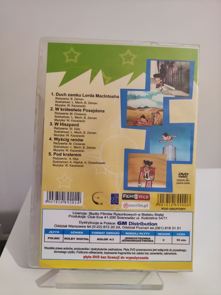 Bolek i Lolek w Europie - płyta DVD
