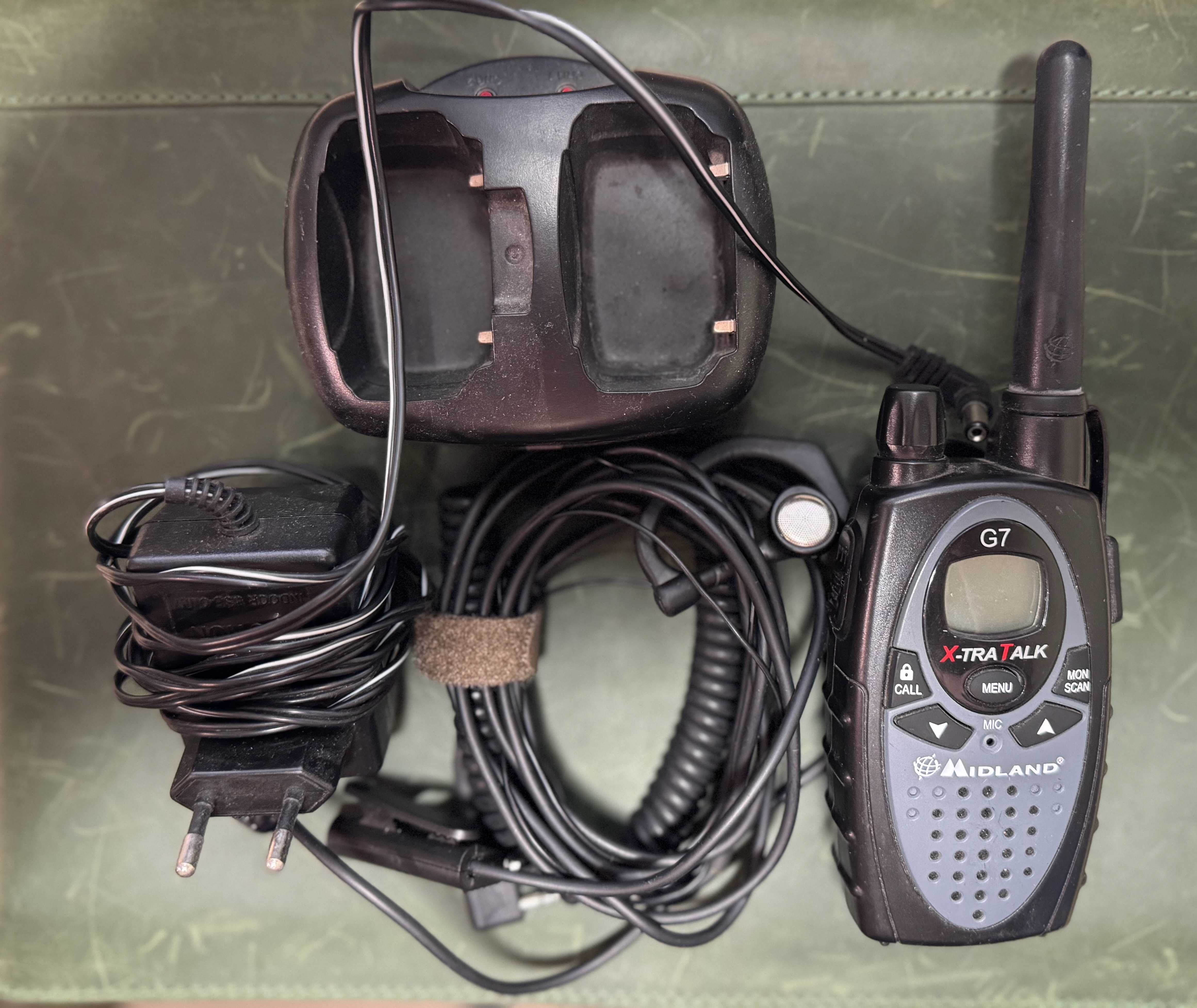 Радіостанція Midland g7 pmr446 lpd transceiver + гарнітура