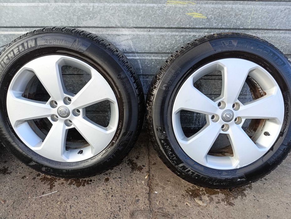 Opel Mokka felgi aluminiowe 17 cali 5 x 105 ładne z Niemiec