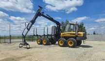 Ponsse elk forwarder do lasu dźwig K90M