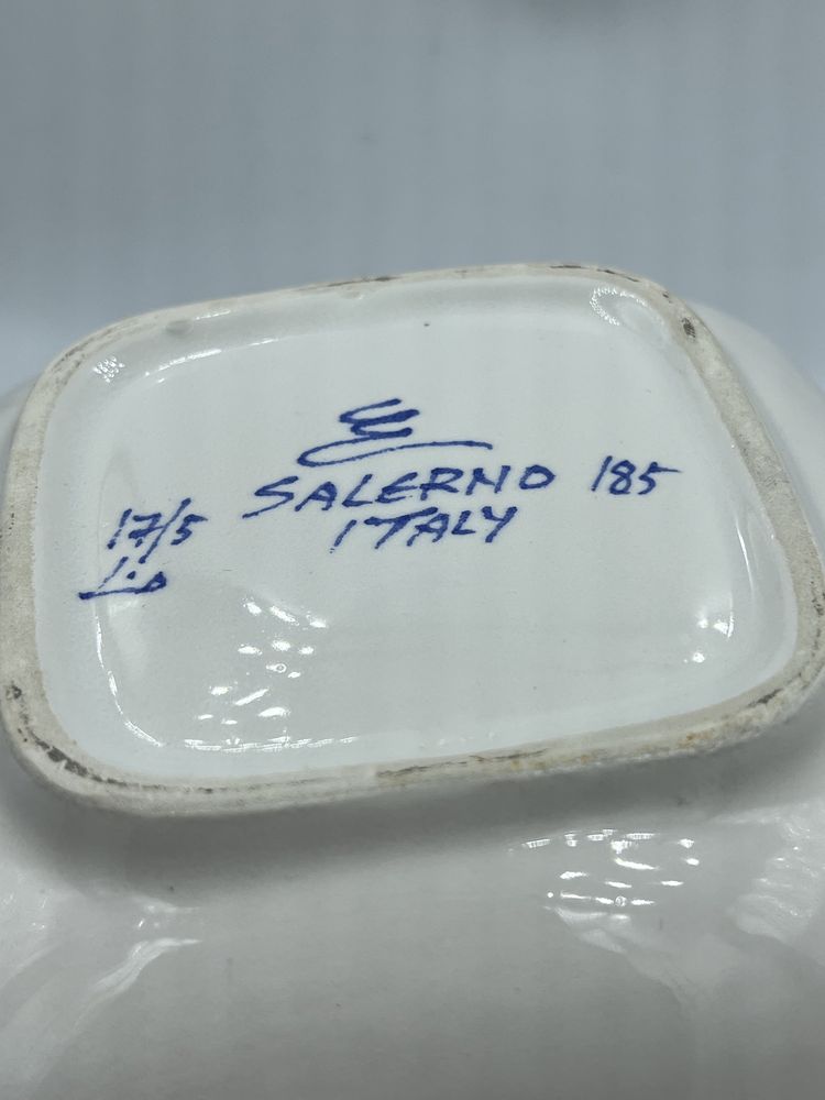 Miseczki Salerno Italy włoska ceramika ręcznie malowane B29057