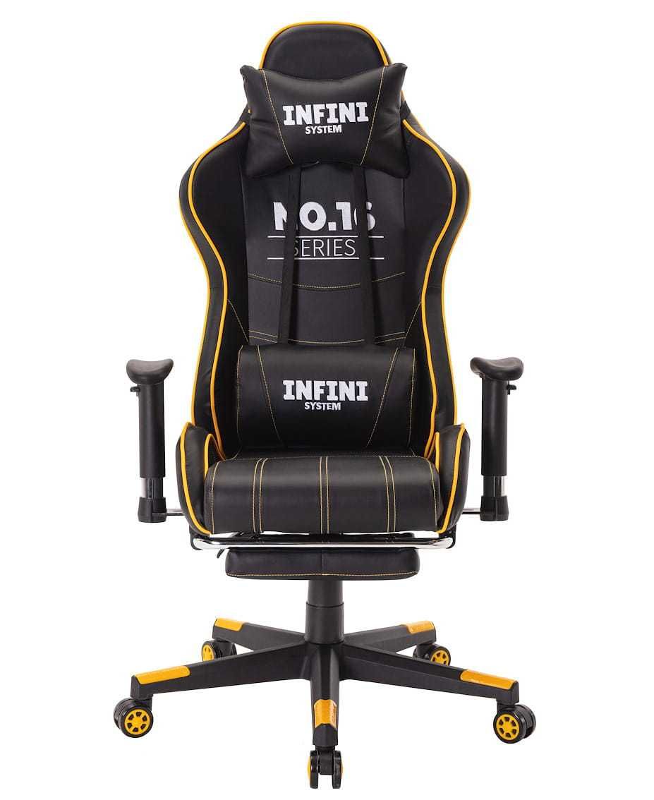 Fotel Gamingowy Infini No.16 Black/yellow