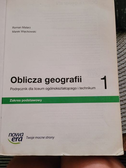 Podręcznik oblicz geografii 1