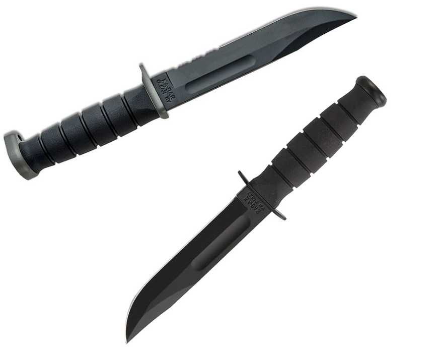 Nóż Survivalowy Ka-Bar Short Serrated Black 1257