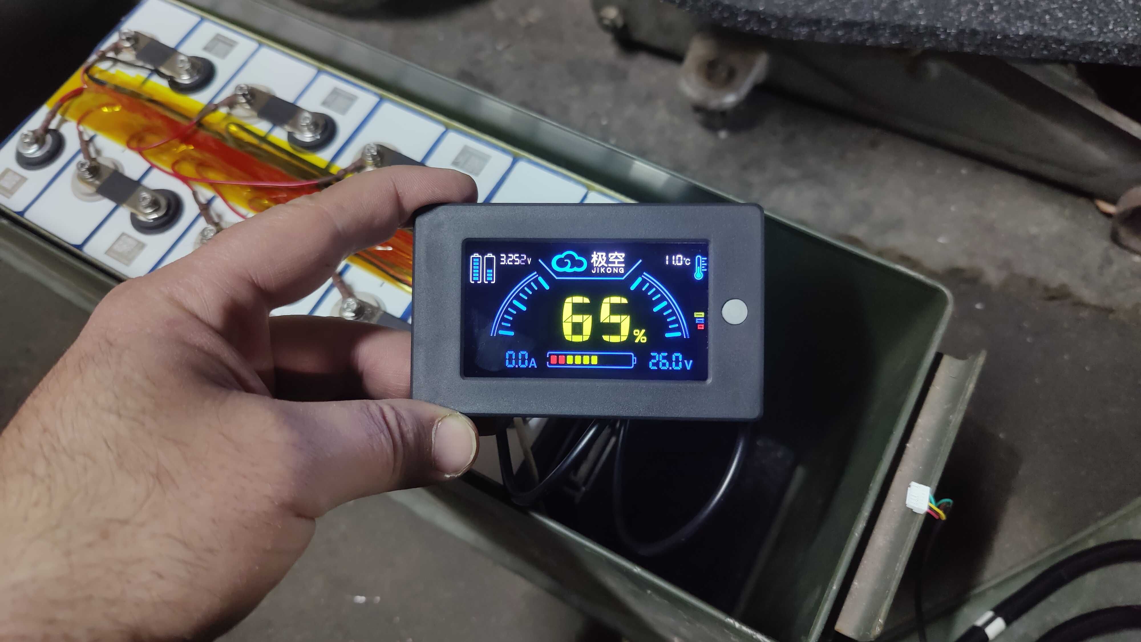 JK BMS (Jikong) LCD дисплей (LCD-3.2-RS485) 3.2", з кнопкою активації