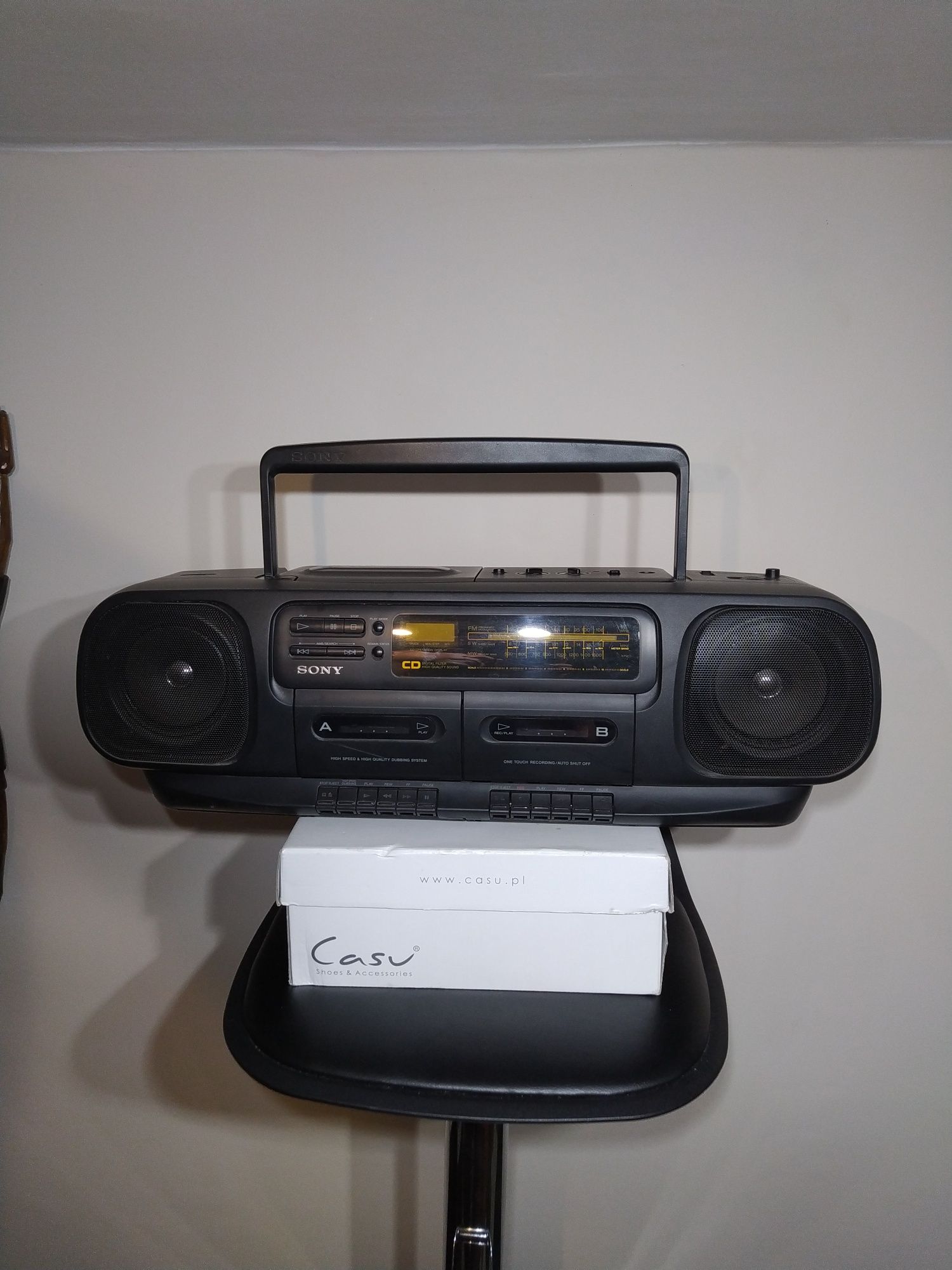 Sony CFD-100S boombox radio magnetofon cd