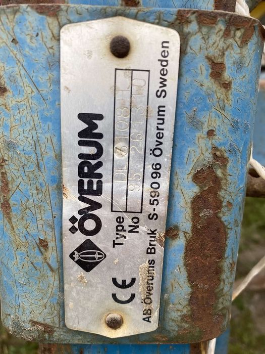 Плуг 7 корпусний, ОВЕРУМ, OVERUM, Швеція, 1995 р.в.