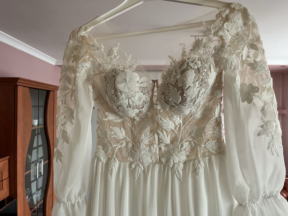 Sprzedam piękną suknię ślubną! - Radomsko/Łódź