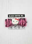kokardka do włosów kotek spinka kot gotycka pastel goth BC03