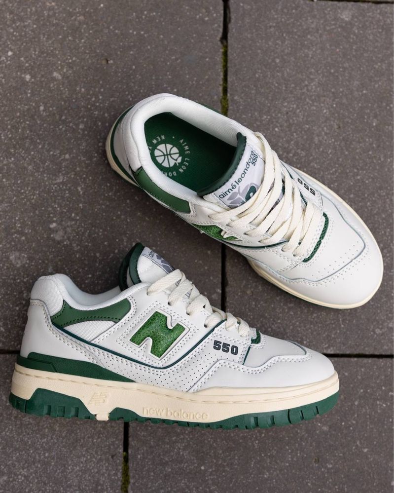 New Balance 550 White Green