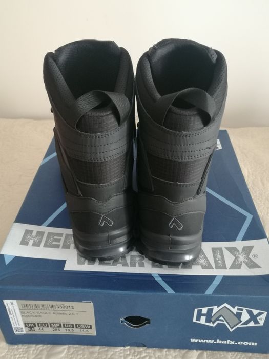 Botas Táticas de verão Haix Black Eagle Athletic  2.0 T high/black