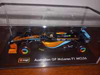 Bburago bolid F1 McLaren Daniel Ricciardo , skala 1:43,
