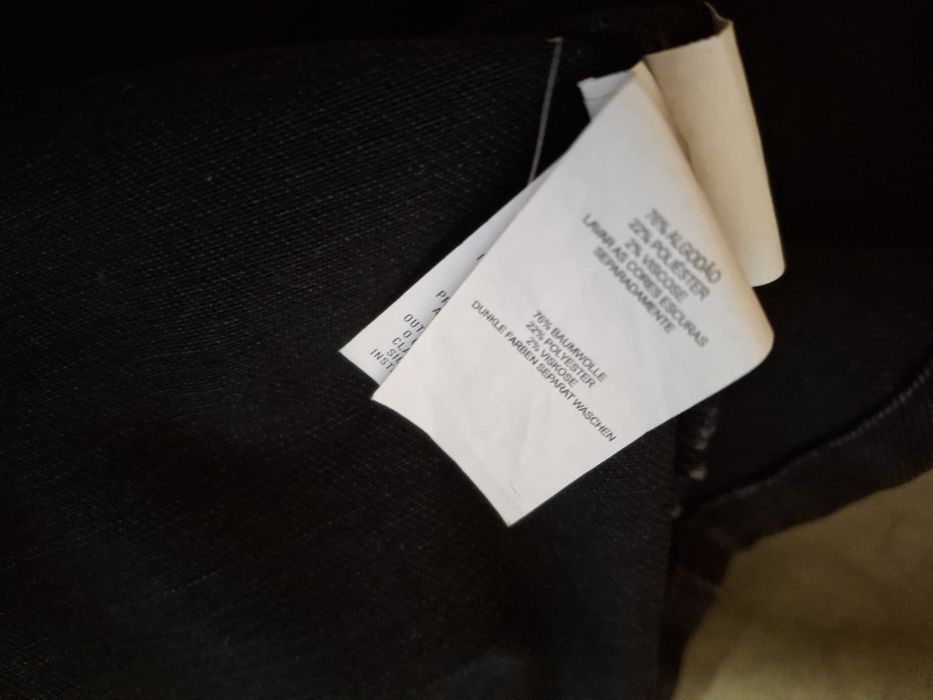 Spódnica na szelkach,  jeans rozmiar 44