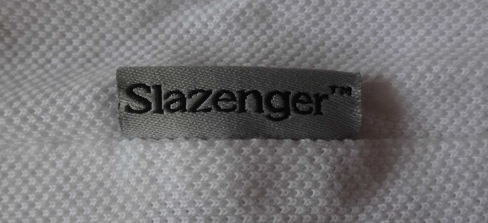 Slazenger - NOWA koszulka polo uznanego producenta, biała, rozmiar XL,