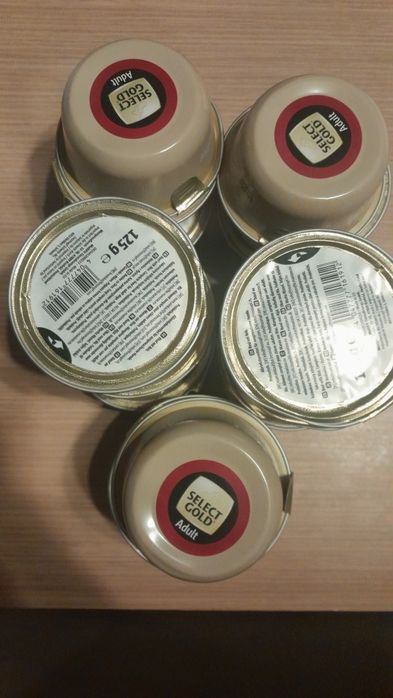 Karma select gold 125g wołowina z ryżem