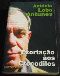 Livro Exortação aos Crocodilos António Lobo Antunes 1ª edição