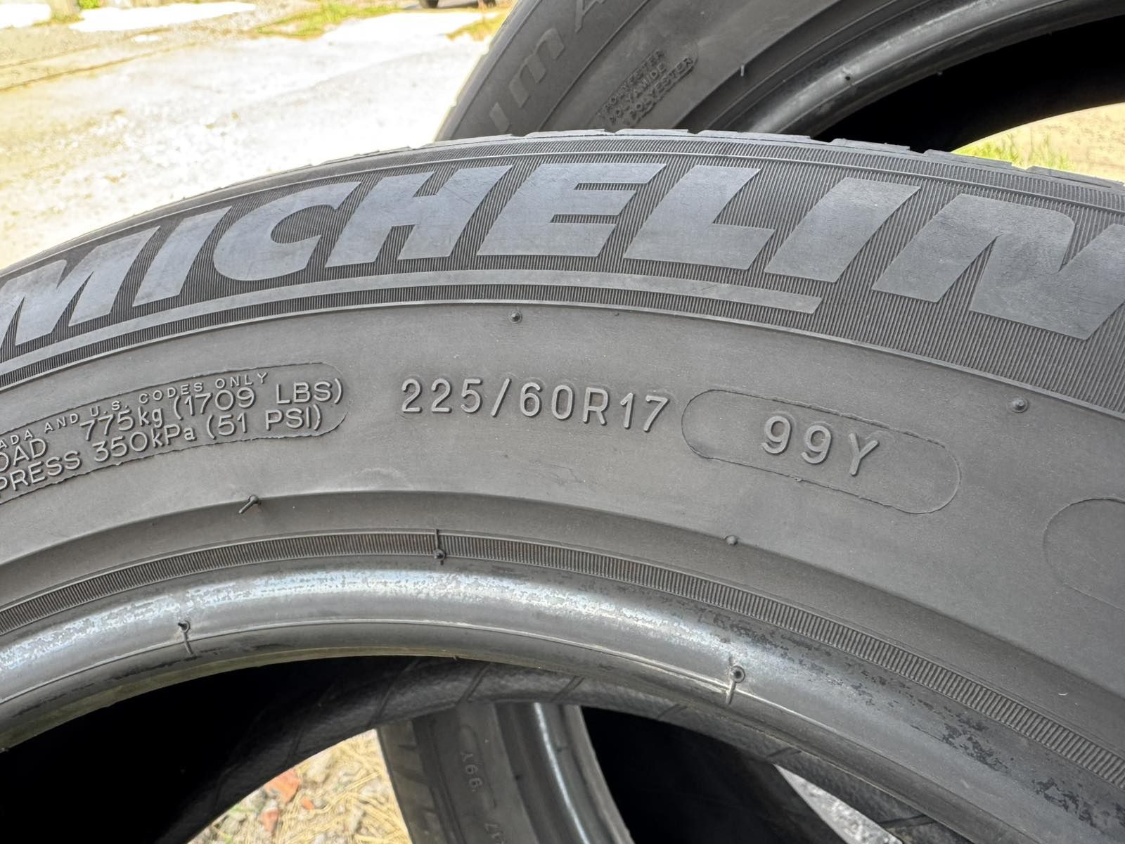 Літні шини Michelin 225/60 R17
