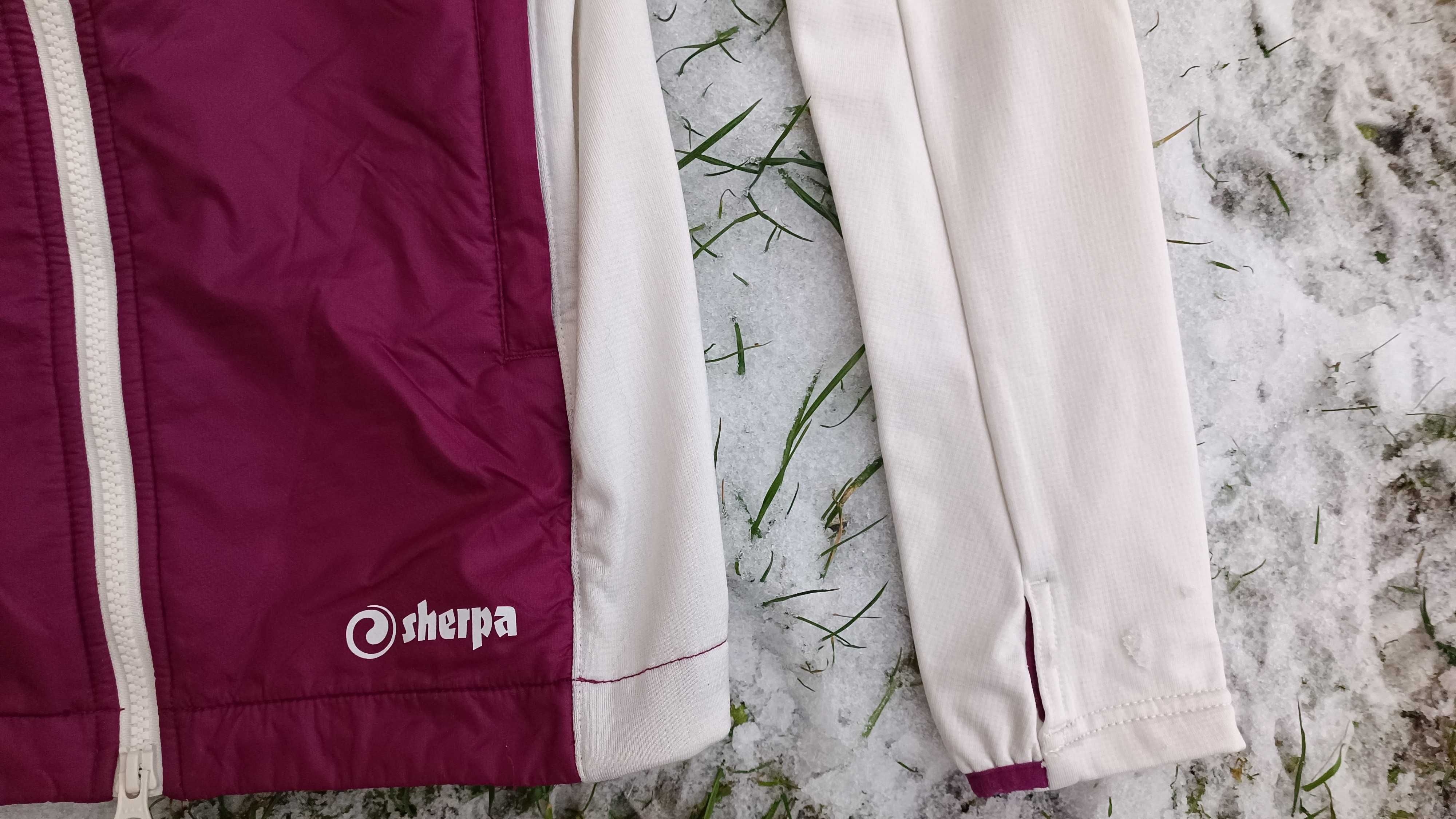 Жноча стильна, трекінгова куртка на мериносі Sherpa Hanwa