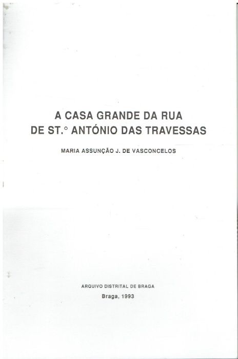 878 - Monografias - Livros sobre a Cidade de Braga 4