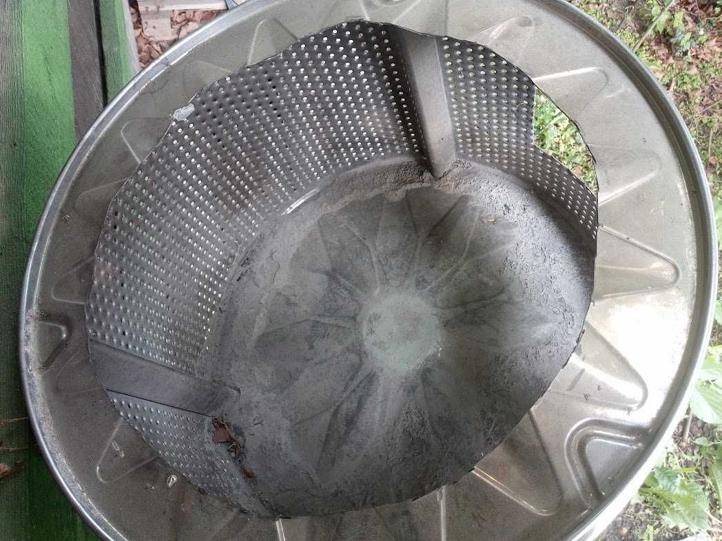 Grill obrotowy z bębna od pralki
