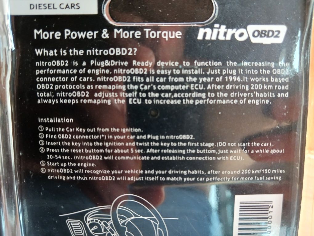 Power Box OBD2 - potência/consumo - PowerBox