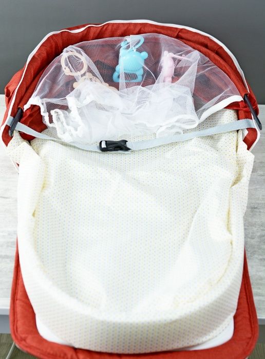 Детская сумка кровать для путешествий. Переносная люлька в дорогу.
