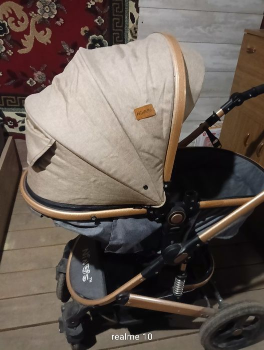 Універсальна коляска трансформер 2в1 Ninos Brava New, Grey