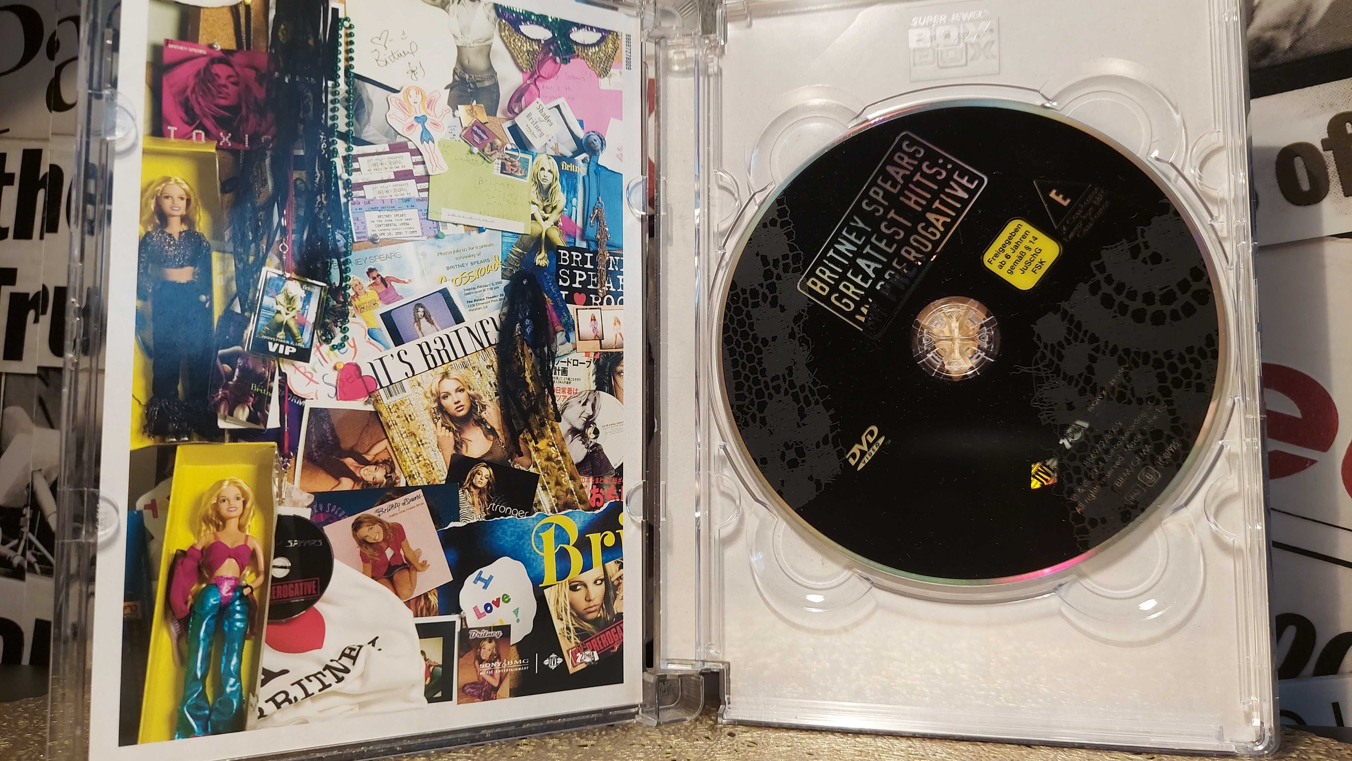 Britney Spears - Greatest Hits My Prerogative na płycie DVD