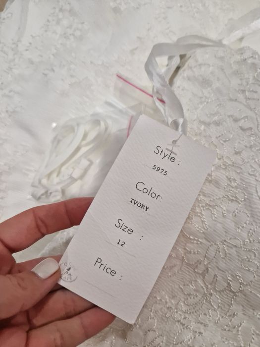 Suknia ślubna NOWA z metkami Sweathart 5975 Ivory/ kość slowniowa