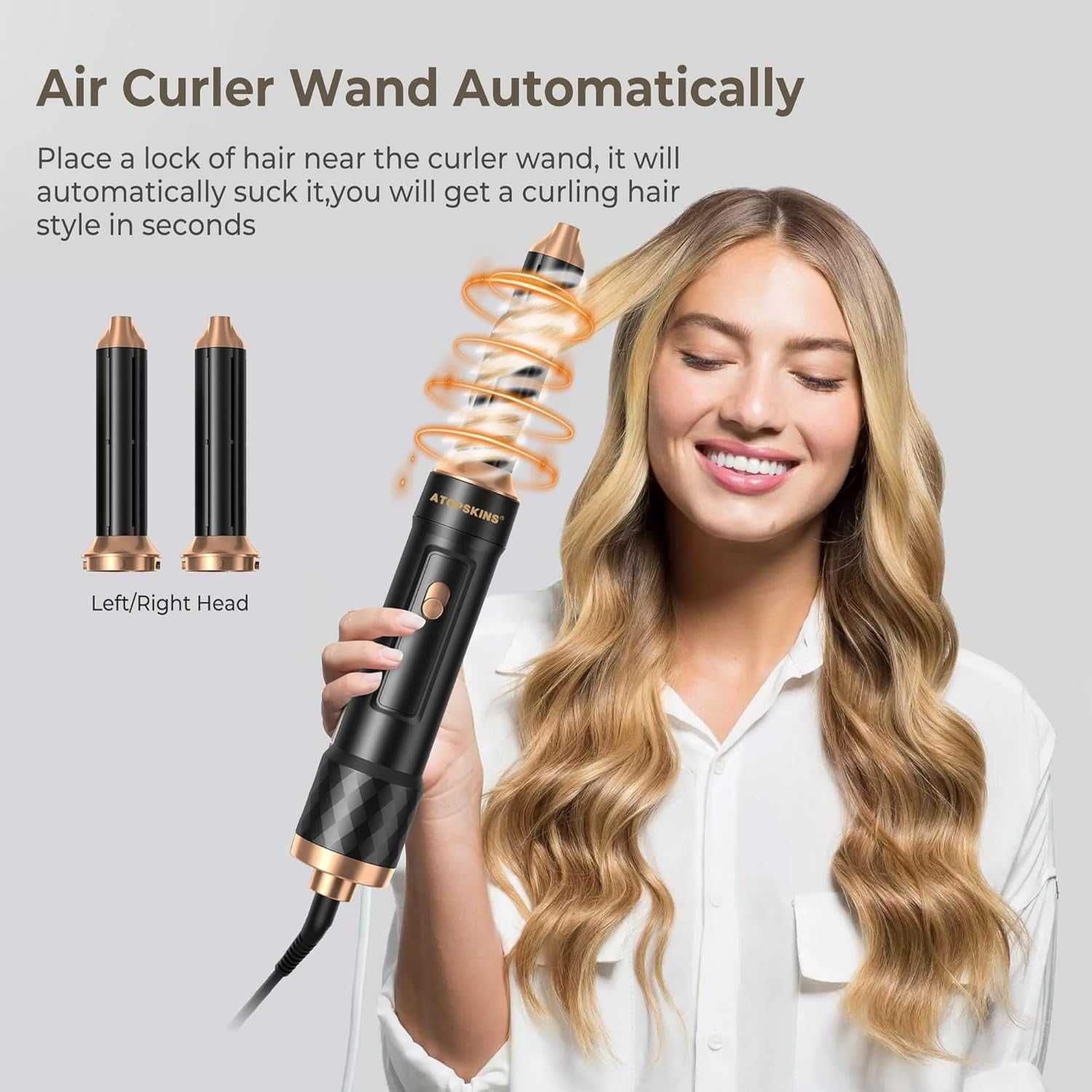 Suszarka do włosów / lokówka / 1000 W / 6w1 / Air Styler !A1198-A!